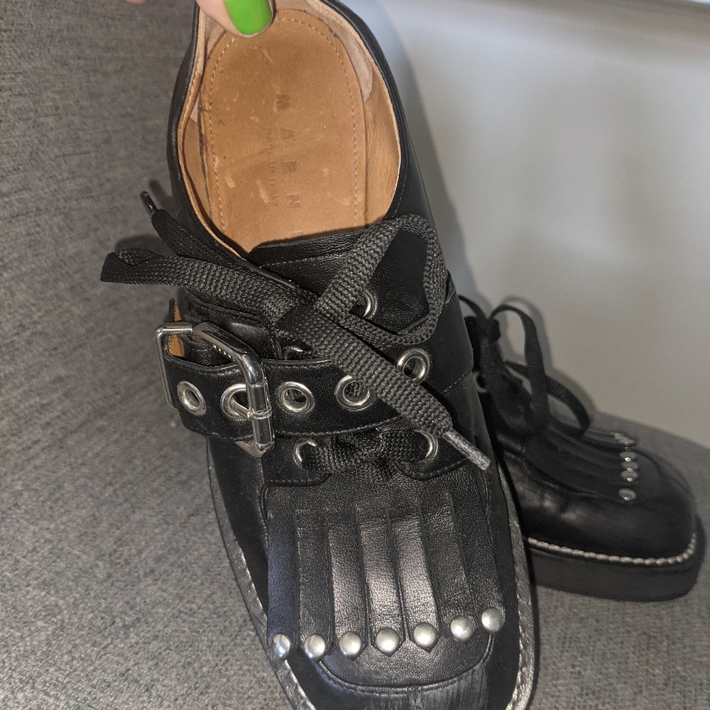 Marni leather shoes